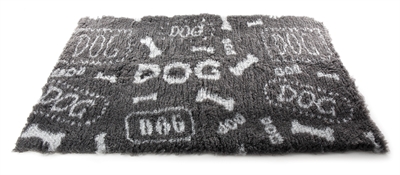 Martin Vetbed Dog Print Grijs / Wit Gerecycled