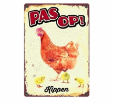 Stickers en waakborden voor je vogel